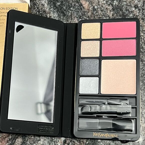 Yves Saint Laurent ✨ Gold Attraction EDITION Complete Makeup Palette NIB 12g - Picture 8 of 14
